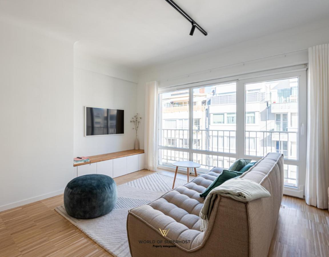 Luxurious Apartment Next To The Sea And City Centre With Free Parking Space Ostende Exteriér fotografie