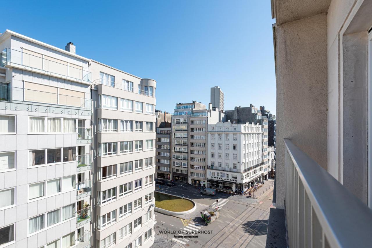 Luxurious Apartment Next To The Sea And City Centre With Free Parking Space Ostende Exteriér fotografie