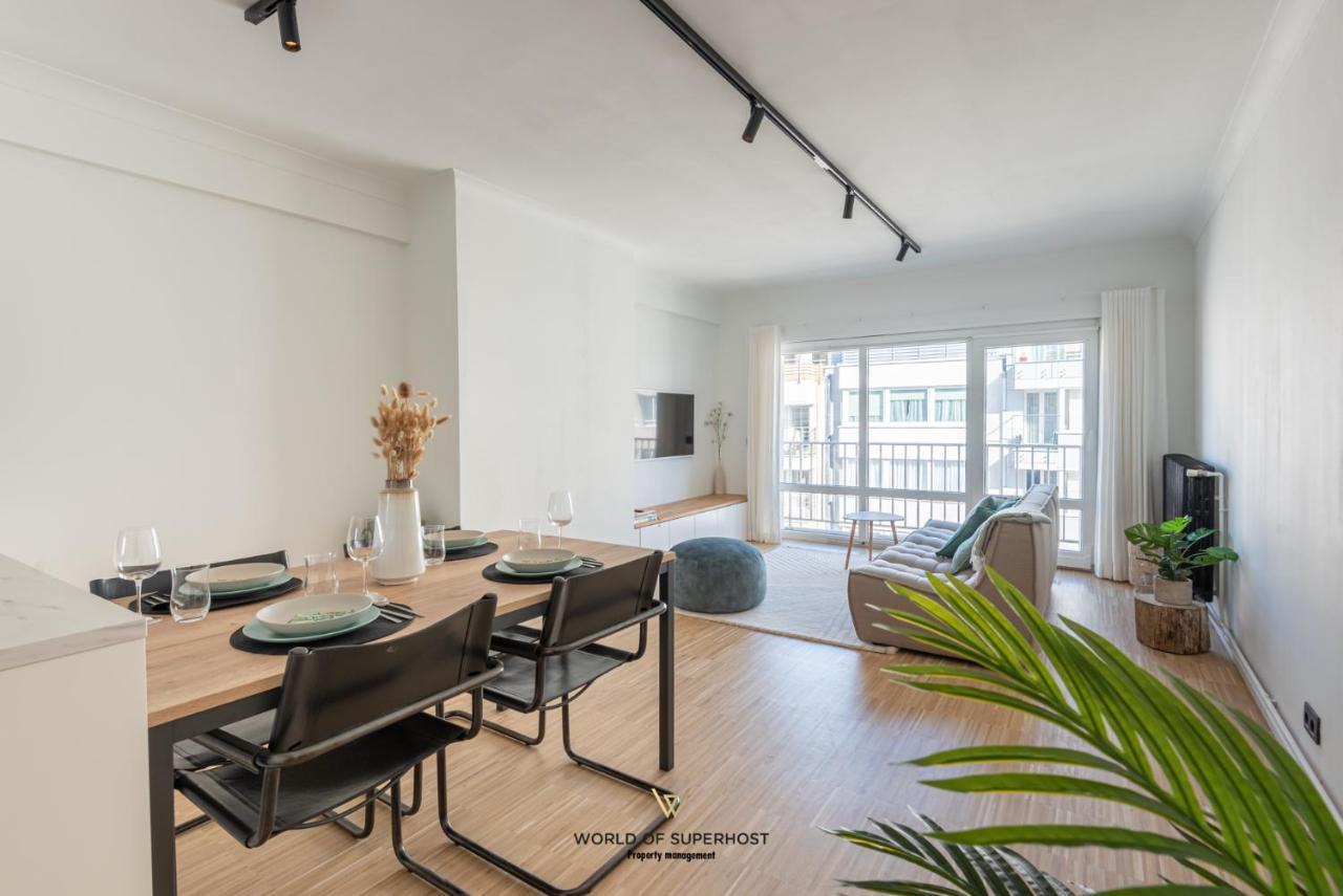Luxurious Apartment Next To The Sea And City Centre With Free Parking Space Ostende Exteriér fotografie